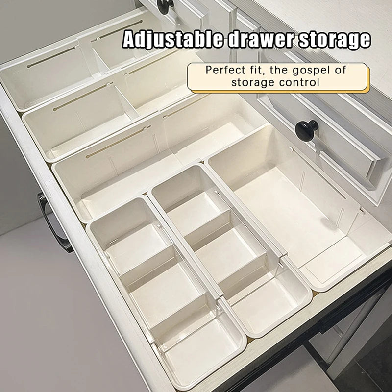 boîte rangement télescopique blanc minimaliste imperméable pvc amovible organisateur tiroir modernemaximisercliquercarrouselcontenttemplate