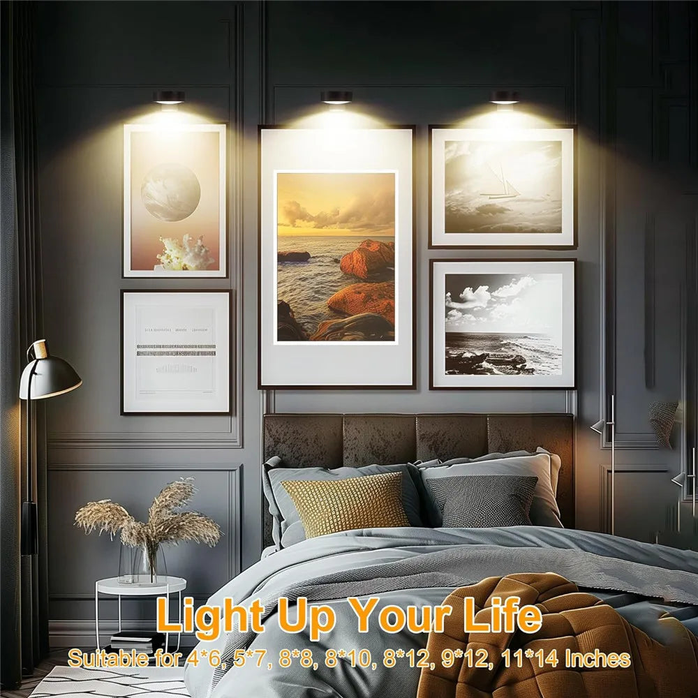 lampe murale led or moderne télécommande éclairage quotidien fixée mur