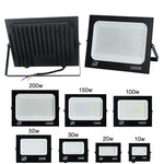 projecteurs led exterieurs modernes 100w 150w 200w ip65 garage sport rue