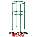 support plante spirale vert moderne clips assemblage facile jardin balcon vert
