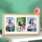 cadre photo multiple bois moderne photos photos photos minimaliste collage familial