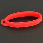 bracelet silicone rouge simple anneau blanc vert noir rose bleu unicolore opacité