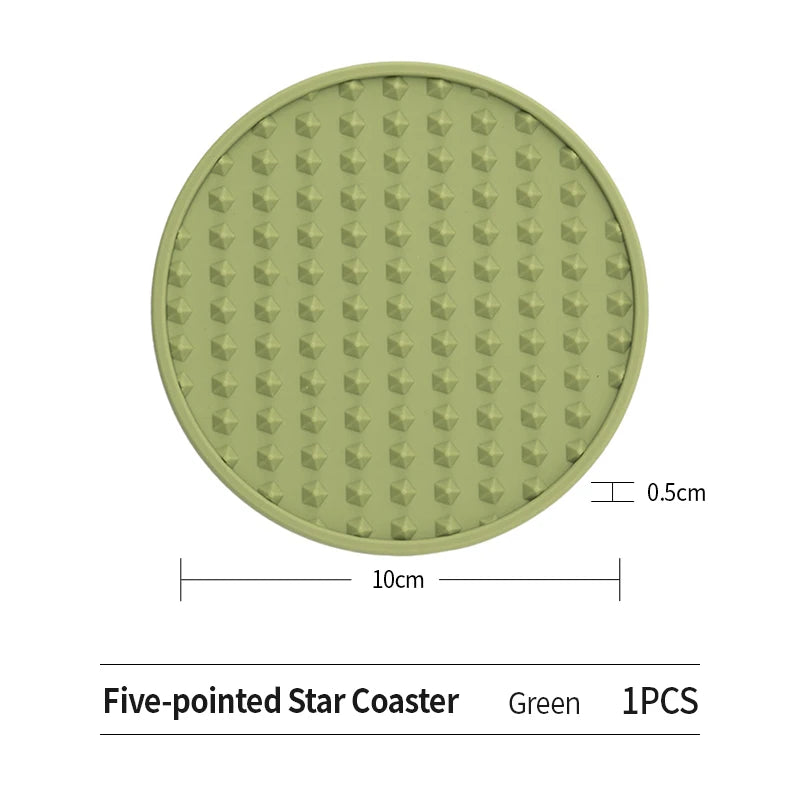 protège verre moderne perforé silicone respectueux environnement noir vert rose bleu gris