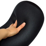 coussin ovale uni moderne bleu rouge violet noir mousse polyester lit décoration voyage
