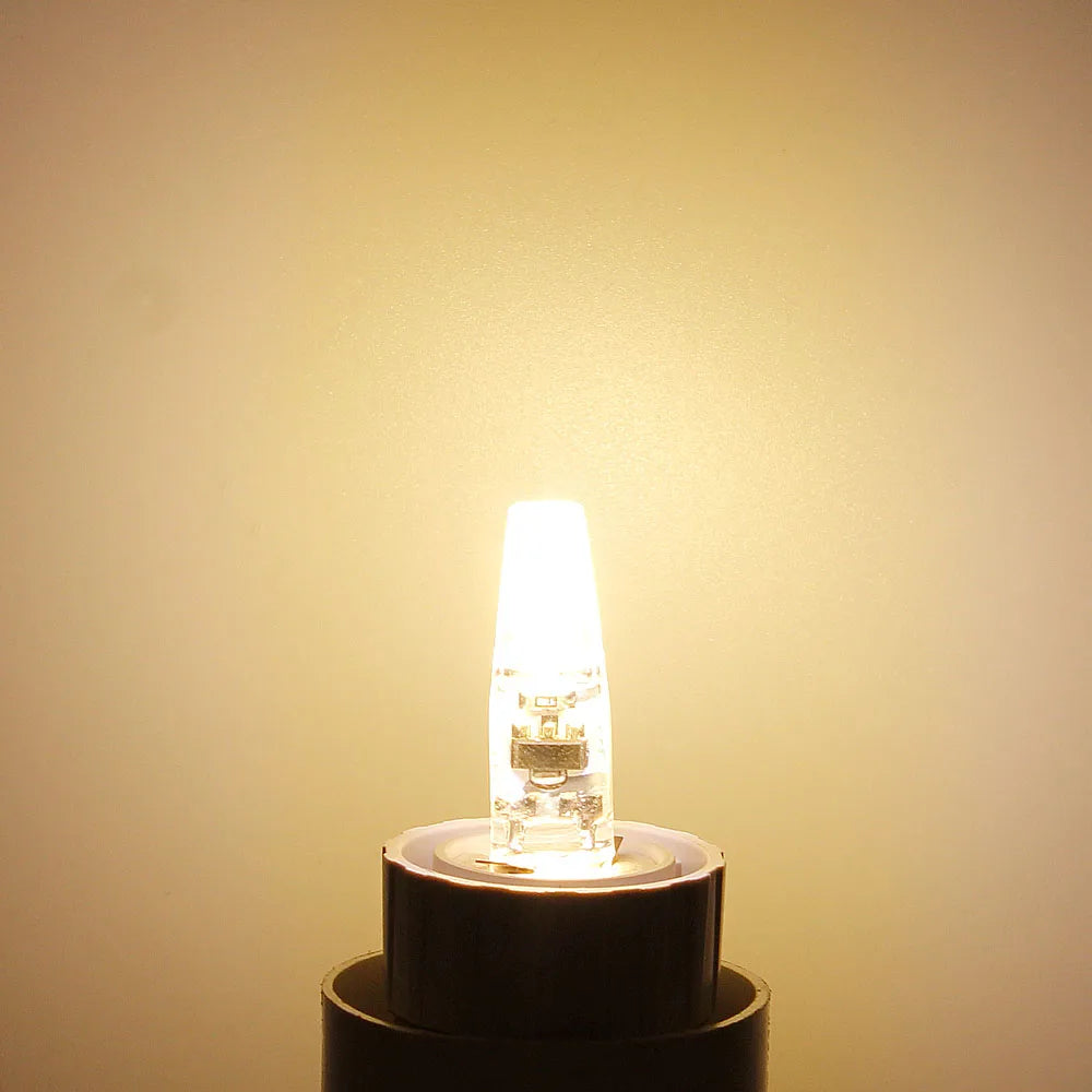 ampoule led transparente 12v g4 360° blanc chaud 2700k 50000h moderne