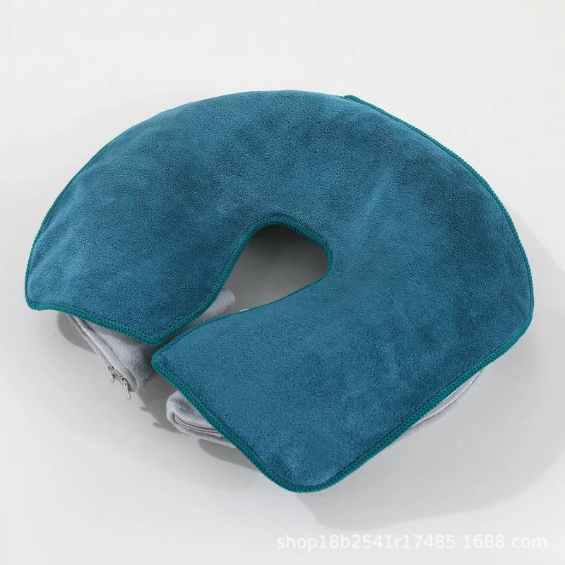 masseur tête coussin velours doux gris grande taille réutilisable face massage confortable non tissé