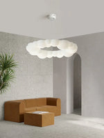 Suspension lumineuse moderne blanc billes arrondies opacité salon chambre étude led 249 2000lm