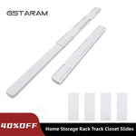 accessoires rangement blanc glissière coulissant étagère placard utilitaire