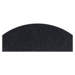 tapis marche antidérapant polyester texturé rouge noir vert pomme opalescent moderne 60cm 24cm