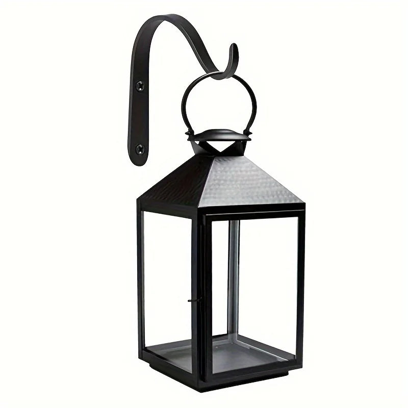 crochets muraux industriels noirs modernes suspendre plantes vis facile decoration interieur exterior