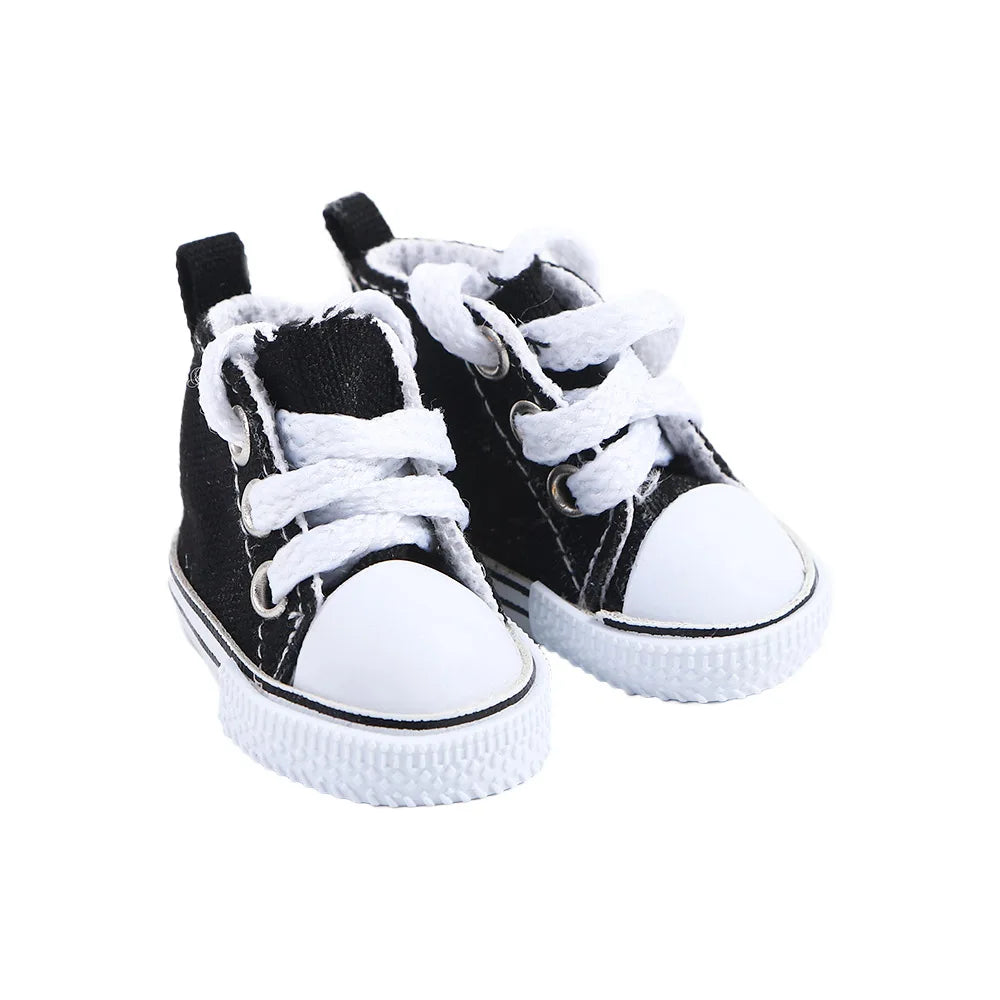 chaussures bébé violet noir blanc rouge bleu jaune toile coton classique lacets 5cm