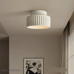 lampe moderne résine rouge vert rayures opaques chambre couloir salon
