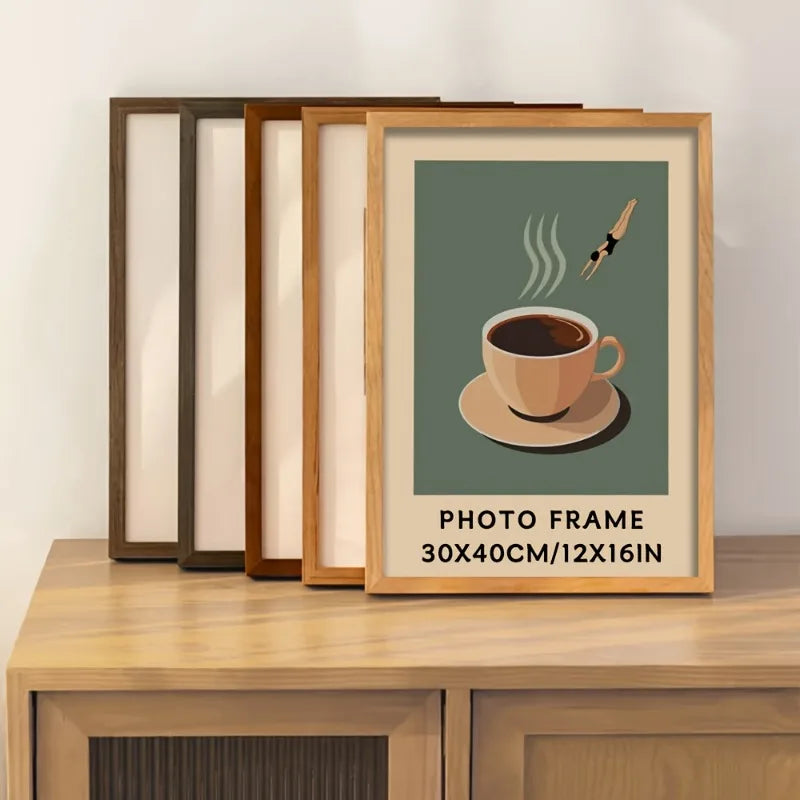 cadres photo bois modernes 30x21 40x30 20x15 transversal decoration murale