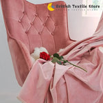 rideau rose saumon opaque fenêtre minimaliste tulle polyester blackout maison