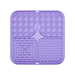 tapis nourriture silicone anti glisse anti etouffement bleu violet vert gris orange moderne slow