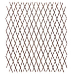 treillis marron rustique panneau decoratif plantes grimpantes support escalade jardin decoration murale assemblage facile
