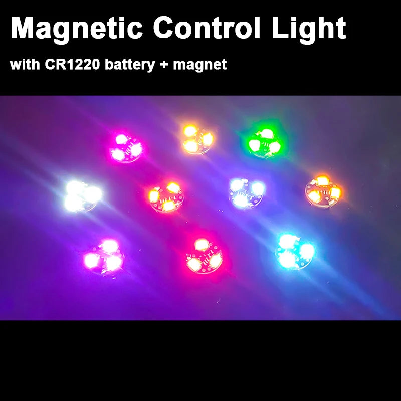 lampe contrôle magnétique multicolore moderne super bright led sans fil rechargeable batterie