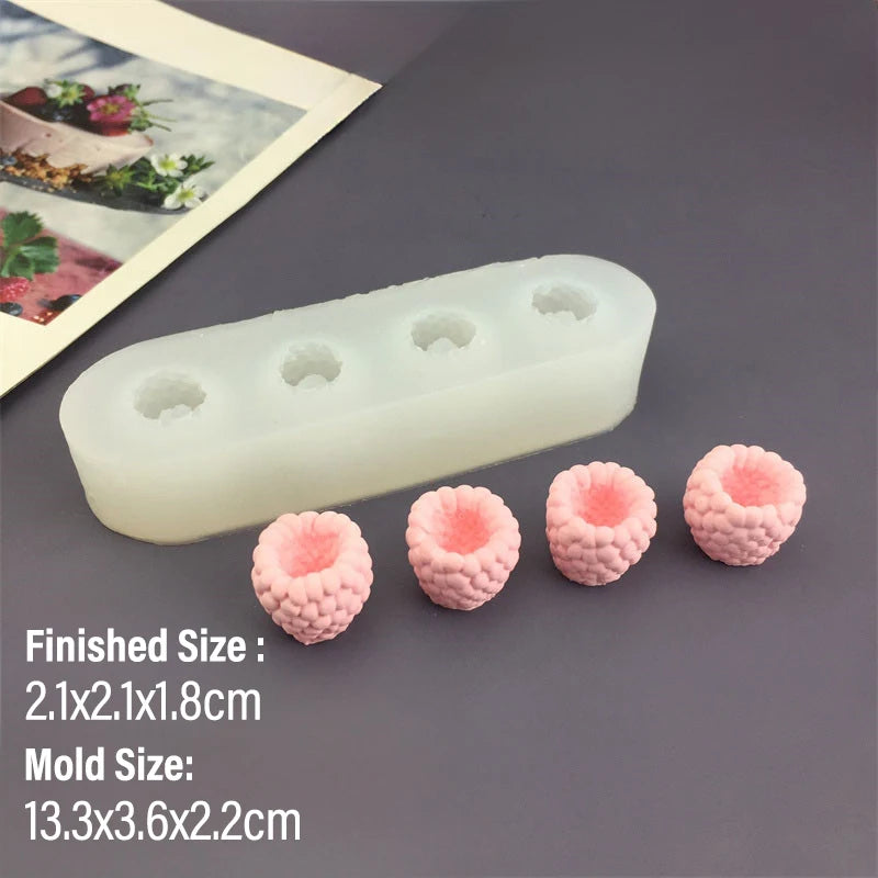 moules gâteaux silicone framboise cœur deco moderne cuisine desserts transparents respectueux environnement