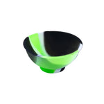 coupelles silicone couleur rayures moderne stockage rangement vert rouge bleu violet jaune noir