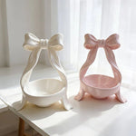 présentoir bijoux rose clair satiné boîte rangement féminin organisateur maquillage