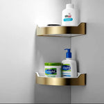 porte serviettes moderne or porte brosse wc adhésif porte savon ensemble quincaillerie bain minimaliste
