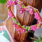 Cœur en briques construction Saint-Valentin