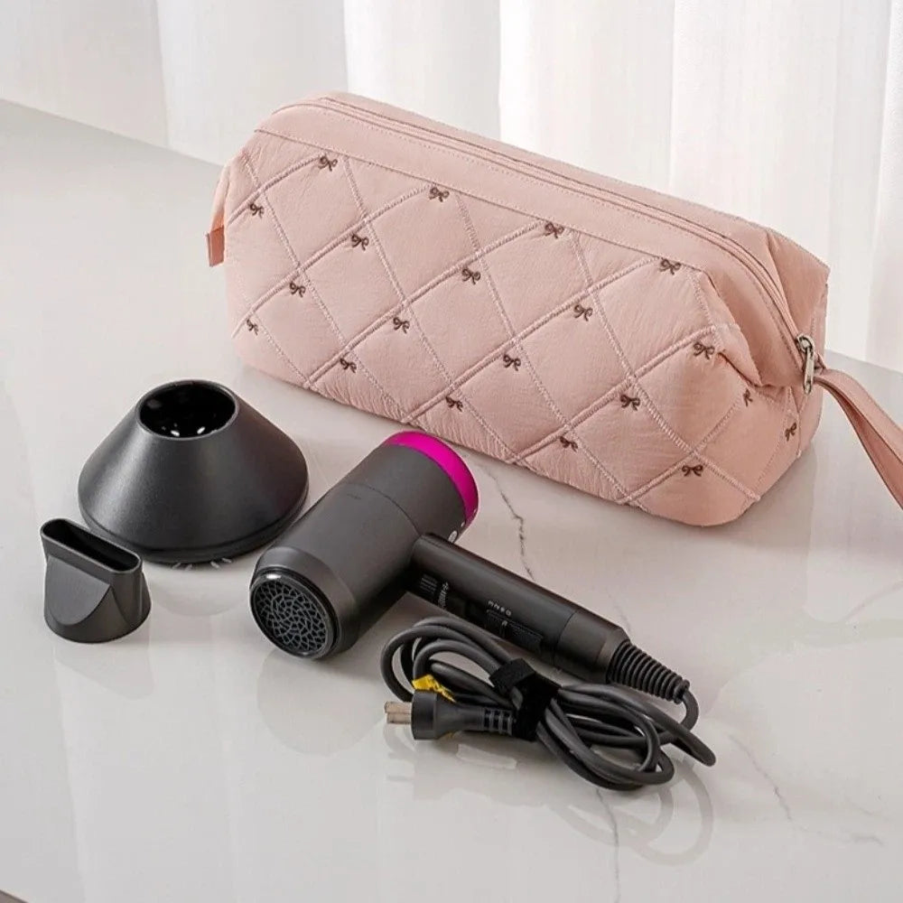 Sac main rose clair noir beige bordeaux quilted moderne élégant poignée amovible réutilisable polyester