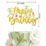 décorations gâteau cupcakes fées papillons fleurs mariage anniversaire baptême révélation sexe MADAM FAIRY PARTY
