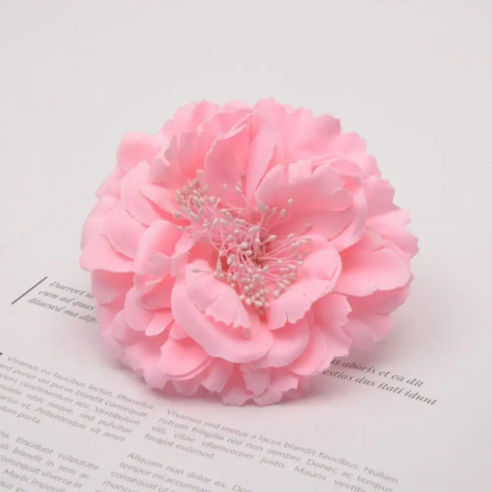 fleur artificielle moderne clip métallique multicolore décoration intérieure ornement chambre bleu rose jaune verte
