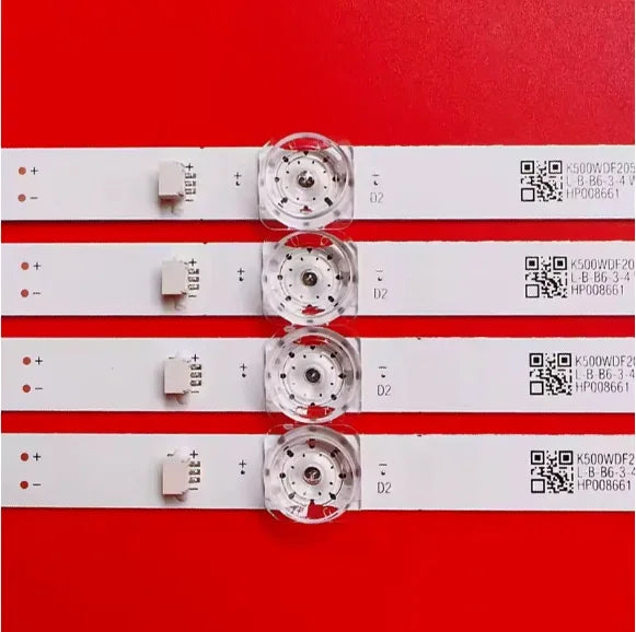 bande led transparente 900mm leds 3v moderne connecteurs