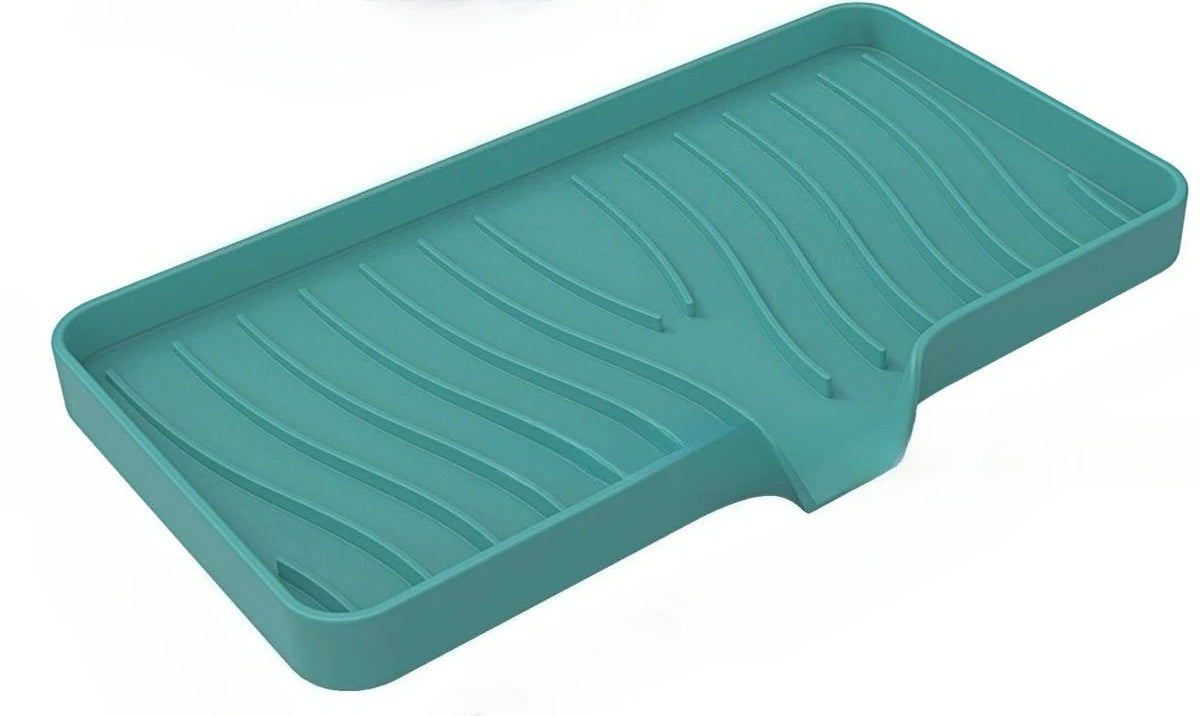support savon silicone rayures ondulées moderne adhésif sans perçage vert gris rose blanc noir