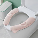 siège toilette amovible vert pastel antidérapant moderne adhésif poignée intégrée lavable réutilisable chambre