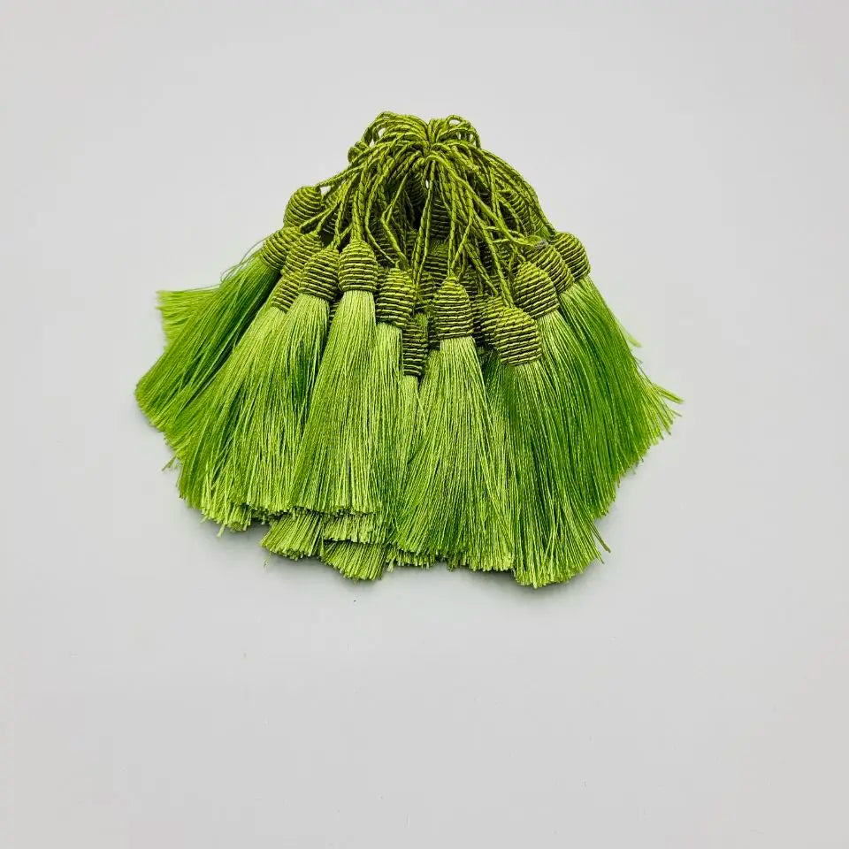 pompons dentelle africaine franges noeuds couture décoration rideau tissu coton