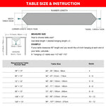 table chevet chemin table gris blanc motif géométrique coton polyester moderne minimaliste pompon