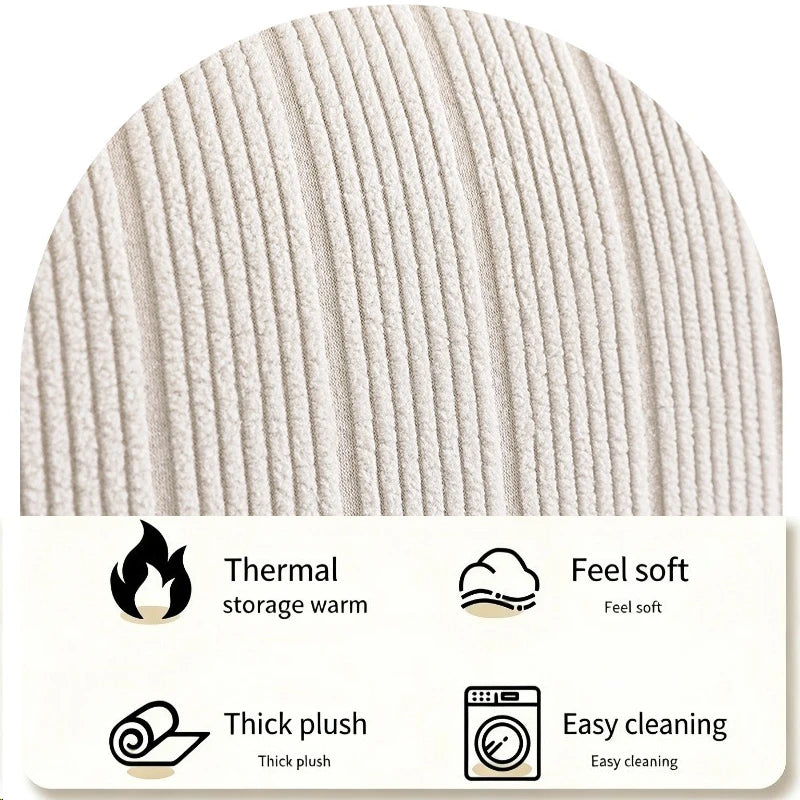housse tête lit moderne rayures verticales lit double gris beige