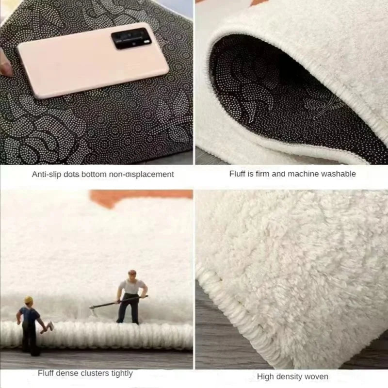 tapis poisson stylé orange rose moderne antidérapant polyestère absorbant intérieur extérieur piscine pique nique