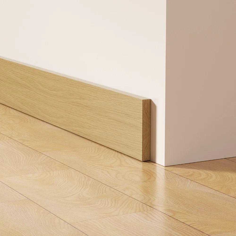 plinthes auto adhésives aspect bois moderne naturel gris clair anti collision murales décoration intérieure