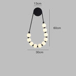 lampe murale moderne rondes blanc doré cuisine chambre salon entrée éclairage quotidien led deco