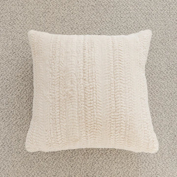 housse coussin polyester géométrique moderne marron blanc décoration canapé voiture