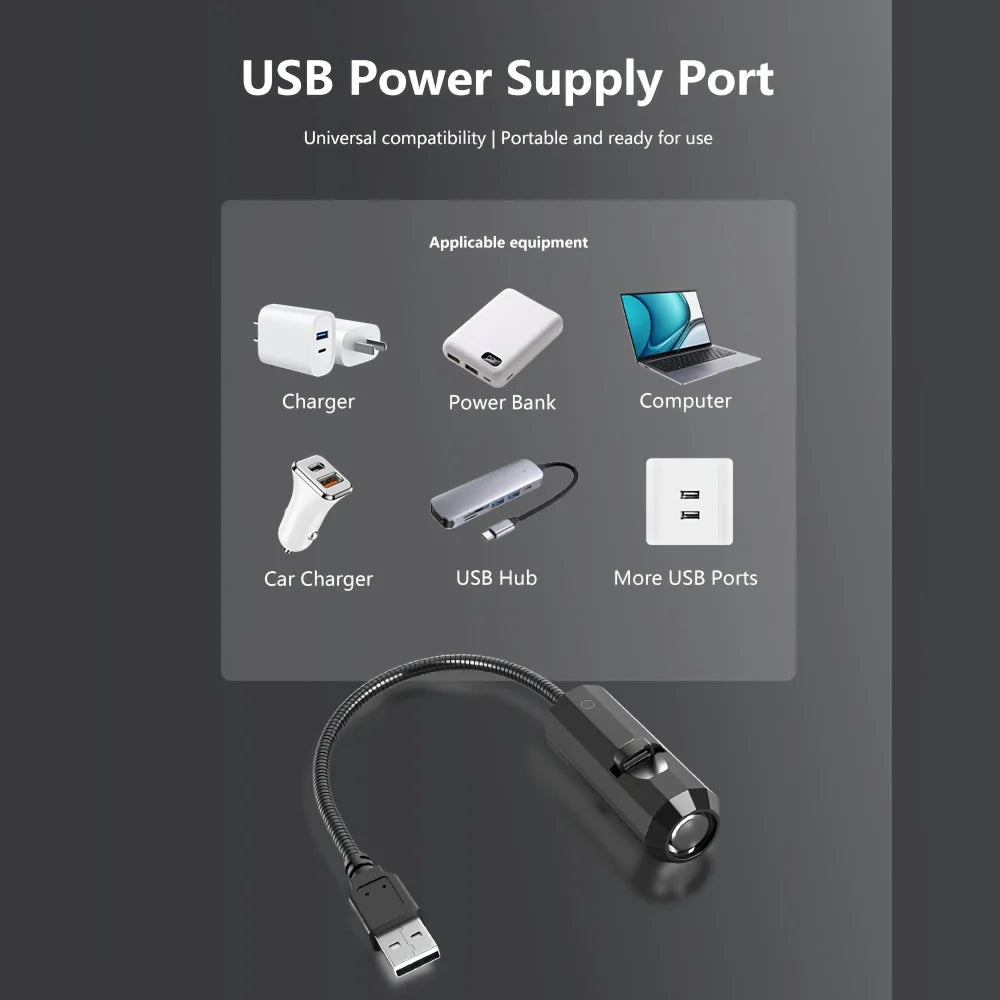 projecteur led mural multicolore papillon étincelles veilleuse moderne adaptable usb cable flexible