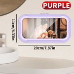 support téléphone étanche salle bain blanc transparent moderne adhésif film protecteur