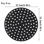 grilles cuisson silicone points blancs moderne rouge noir antiadhésive grande petite taille