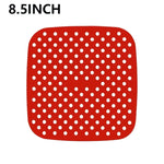 couvre casserole adhésif silicone antiadhésif moderne rouge bleu noir points tapis doublure cuisson respectueux