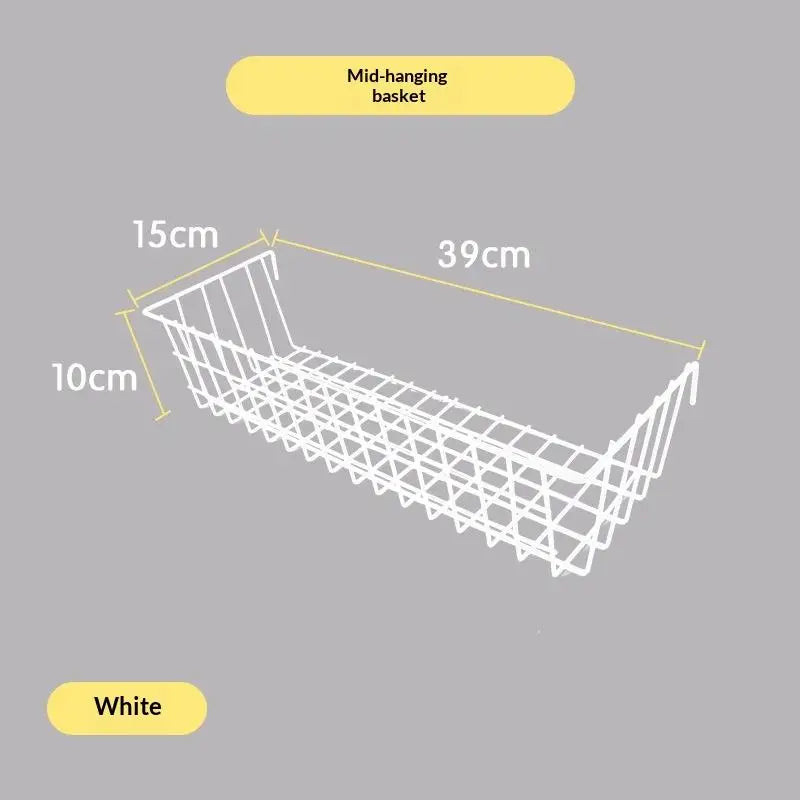 paniers suspendus grillage métallique blanc noir moderne minimaliste bricolage décoration maison