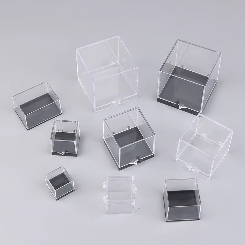 boîtes présentation transparentes modernes clips A1 A2 A3 A4 A5 A6 A7 A8 A9