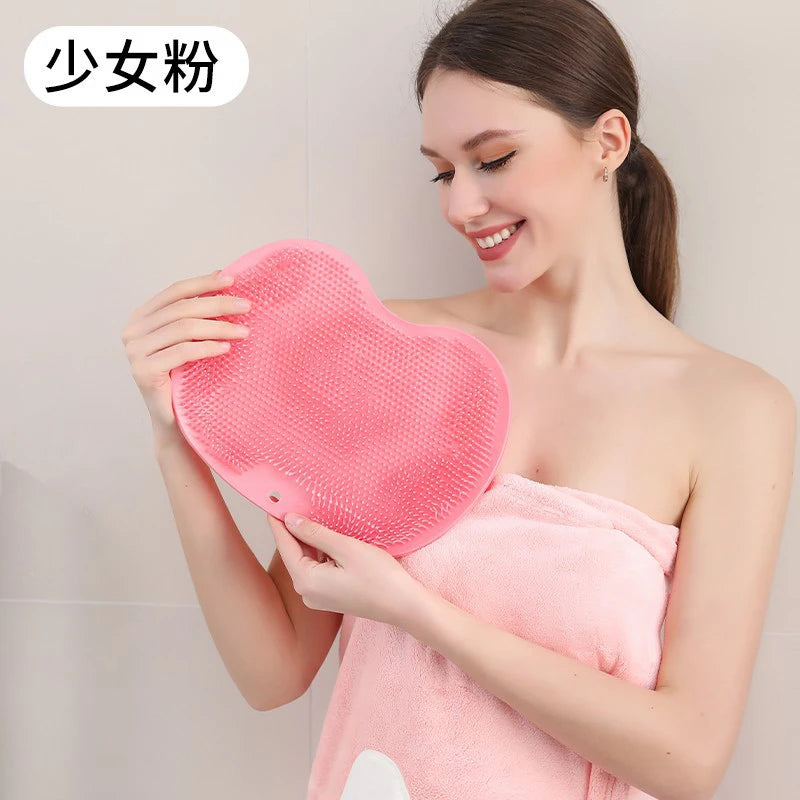 tapis massage rose acupression brosses rigides antidérapant moderne points massants
