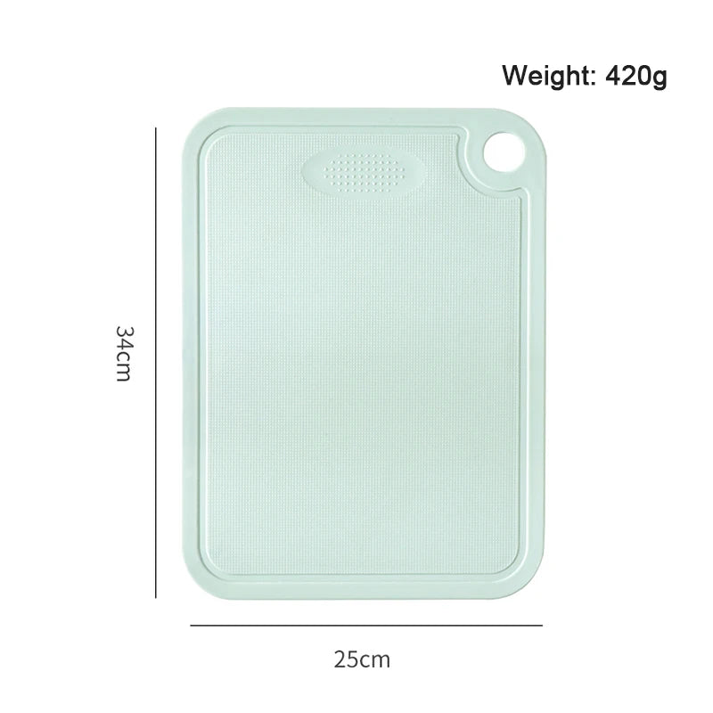 planches découper rectangulaires plastique pp vert pastel rose clair blanc moderne respectueux environnement