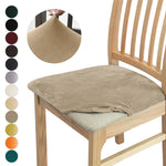 coussin chaise velours moderne beige gris élégants protection salon cuisine