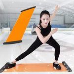 tapis yoga orange noir texture moderne bord fixé 50x140 50x180 50x200 cm