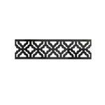 rubans décoratifs acrylique gris doré moderne stickers mur miroir 20cmx5cm adhésifs